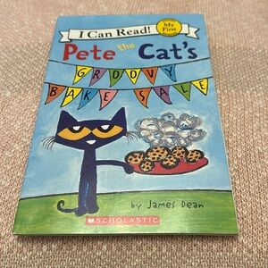 BOOK - I Can Read! Pete The Cat’s Groovy Bake Sale - Scholastic - My First Level